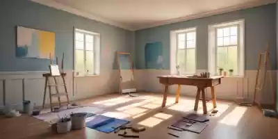 Pintura, Pared