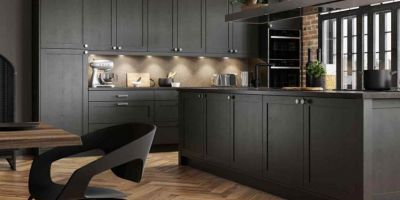 La tendencia de las cocinas en color negro