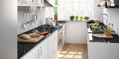 Ideas &uacute;tiles para una cocina peque&ntilde;a