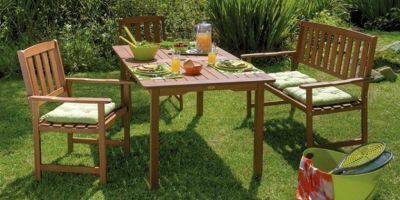 muebles, madera, hierro
