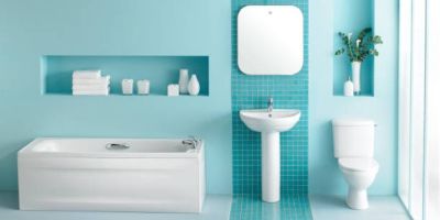 Baño en color azul: Lo que debes saber