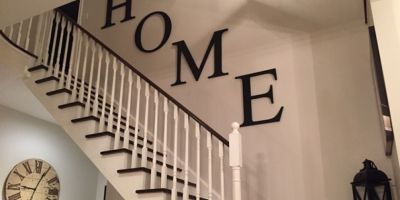&iquest;Qu&eacute; colocar en la pared de las escaleras?