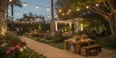 Exteriores, Jardín
